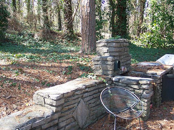 BBQ pit great for entertaining