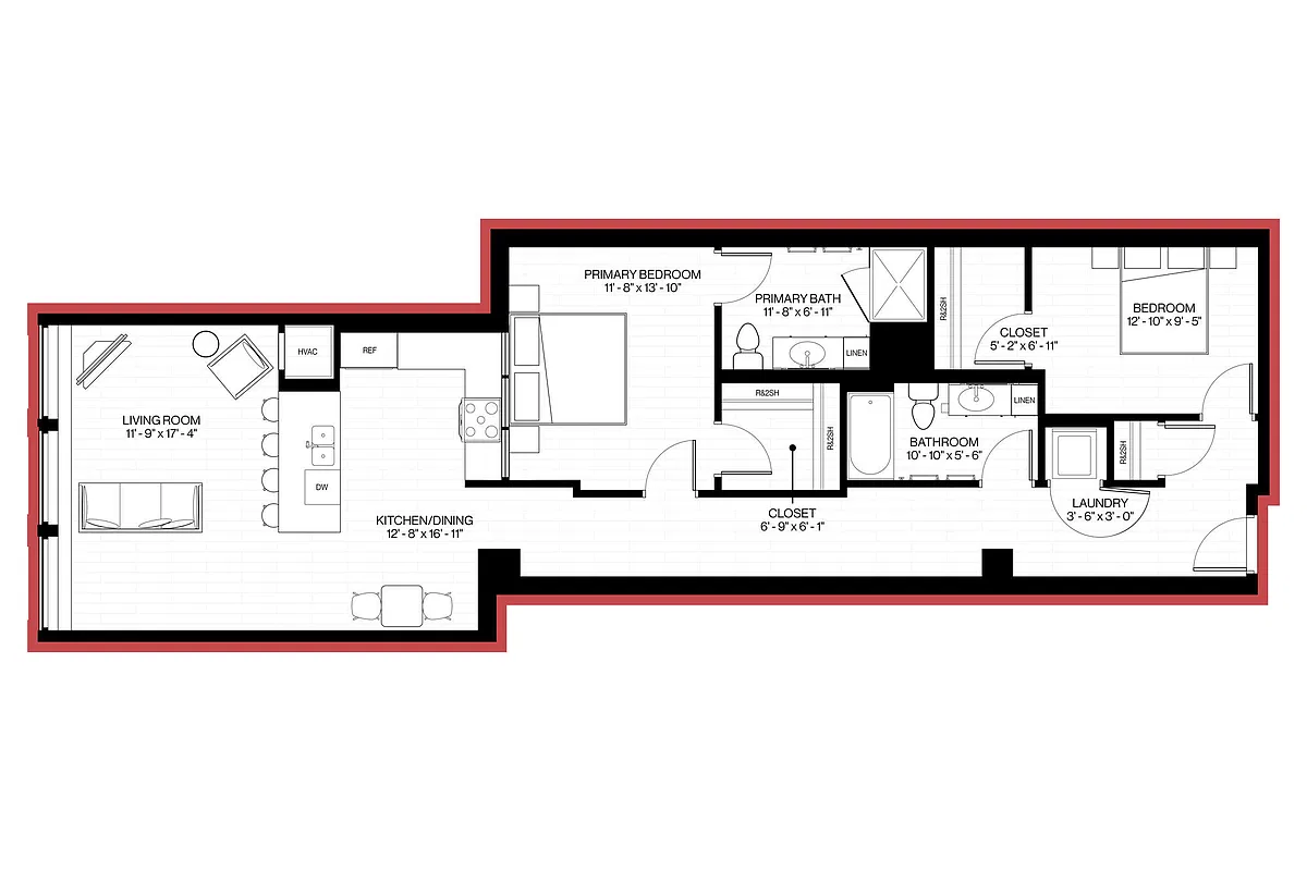 Floor plan Warren