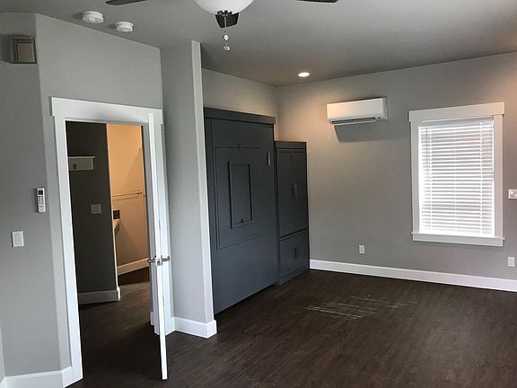 Built in Murphy Bed and wardrobe, Electric heat pump with AC