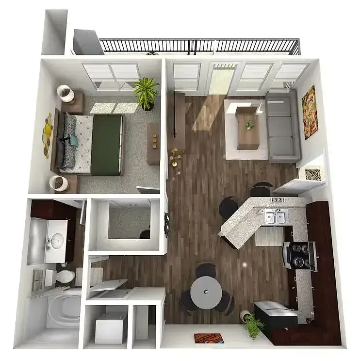 Floor plan A1