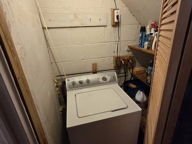 ground floor washer