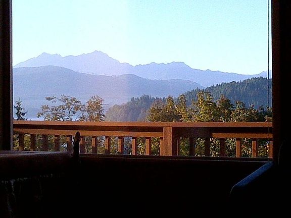 View of the Olympics