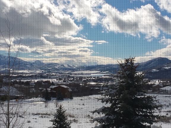 Winter view from deck