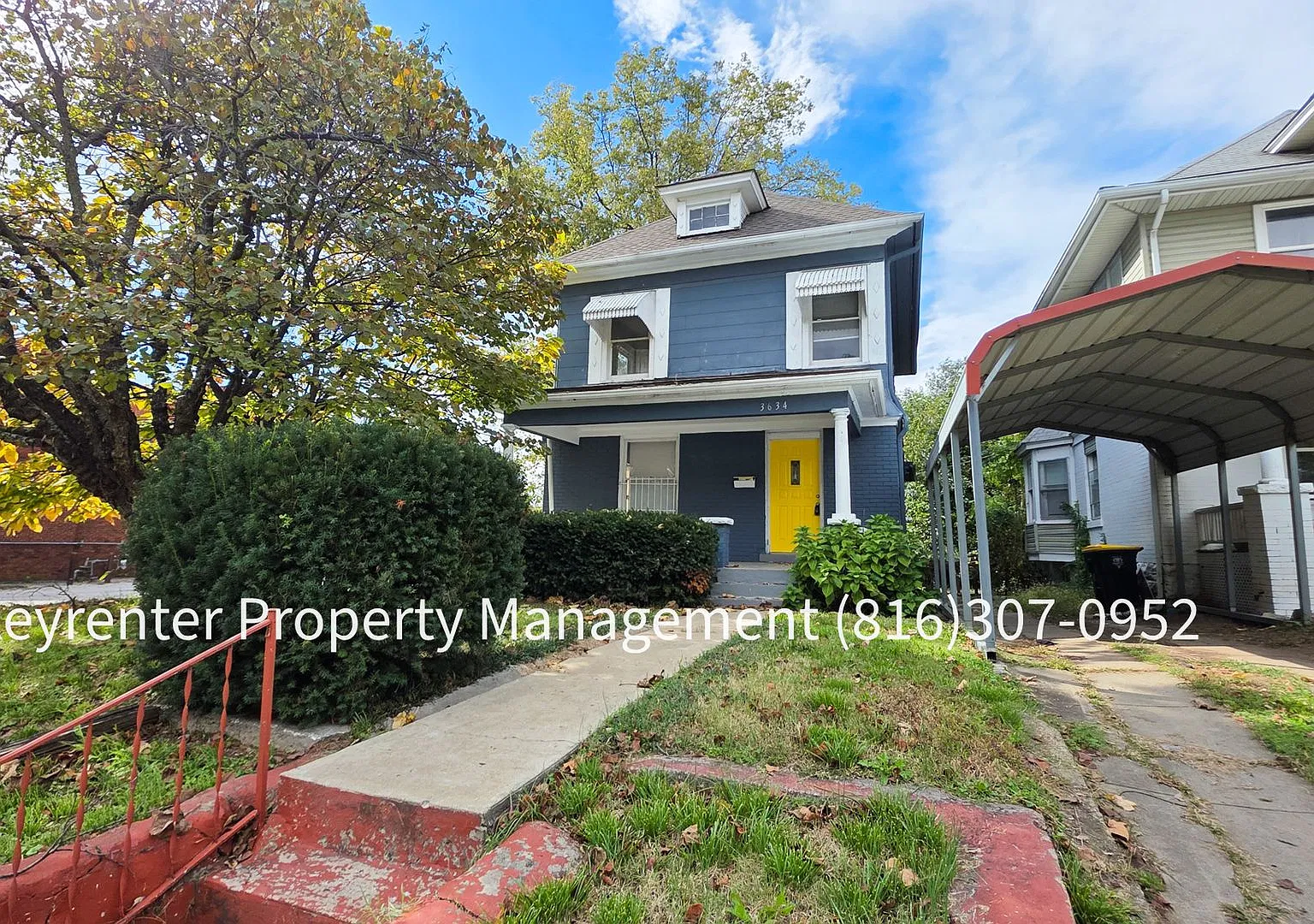 3-Bedroom Kansas City Home with Covered Parking and Backyard Access — Photo 1