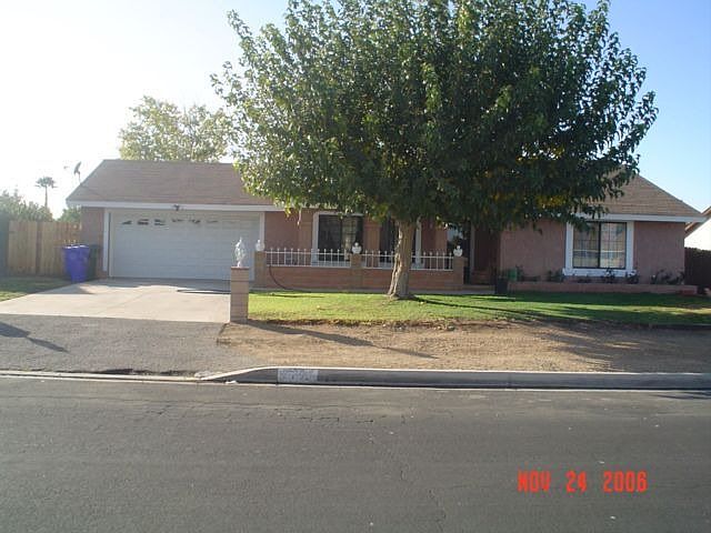 front of the house