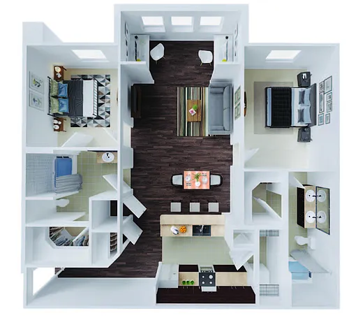 Floor plan B2