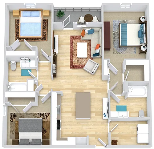 Floor plan Normandy