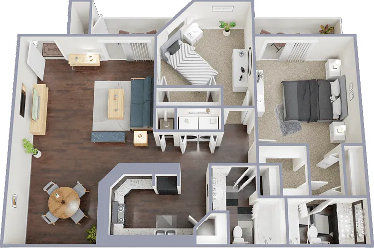 Trinity Floorplan Diagram