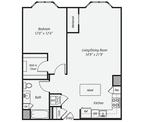 Floor plan A6a-B-896