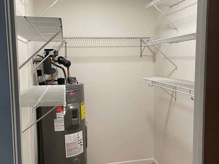 Master Bedroom Walk in Closet, New Water Heater, New LED Lighting