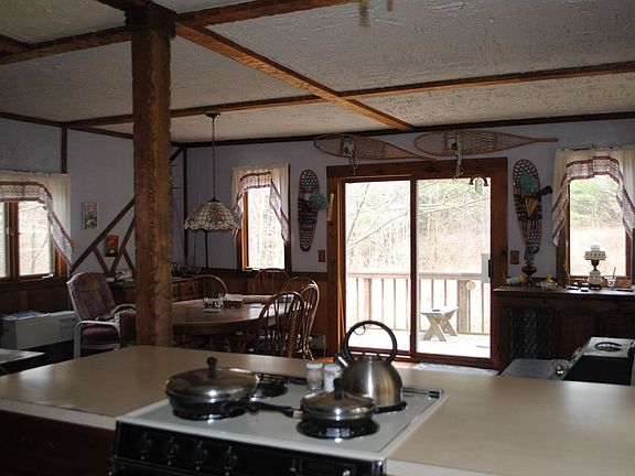 kitchen and dining area