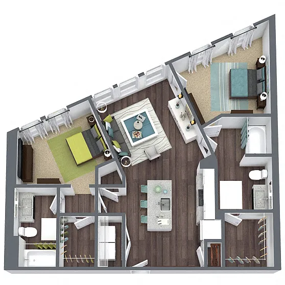 Floor plan B1