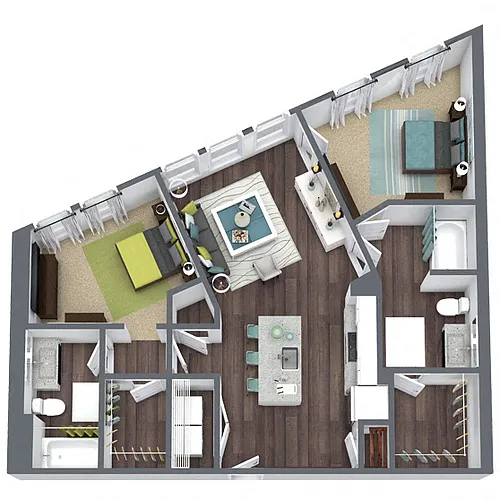 Floor plan B1