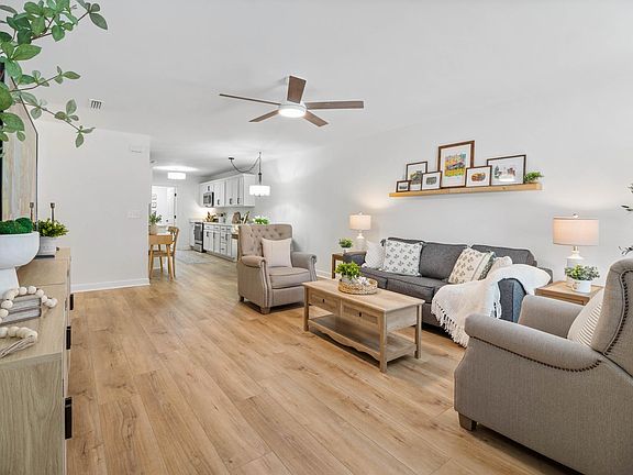 Unit is being rented unfurnished. This photo is the unit next door and for illustrative purposes only.