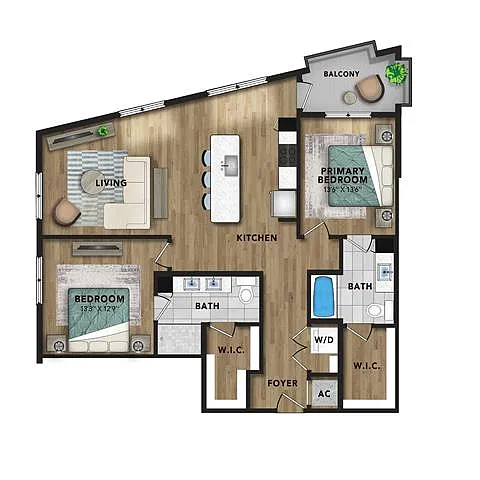 Floor plan B6
