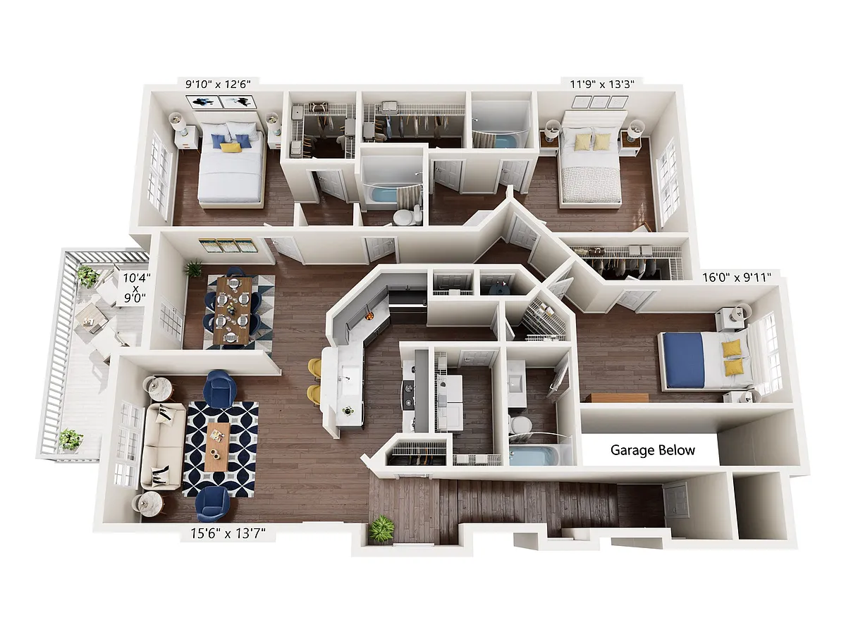 Floor plan The Monticello