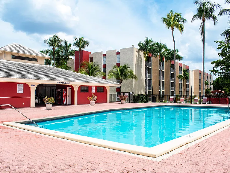 Large Swimming Pool and Pool Deck