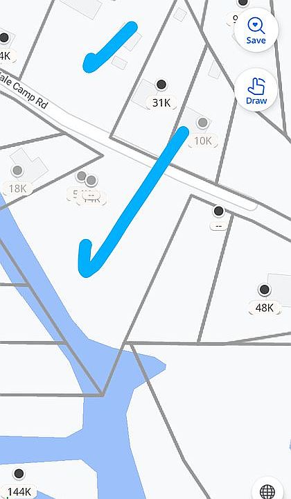 2 large lots both waterfront