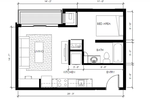Floor plan 0M-A