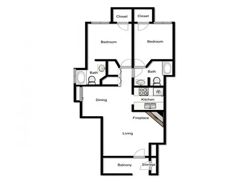 Floor plan Esquire