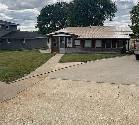 Rear view of house