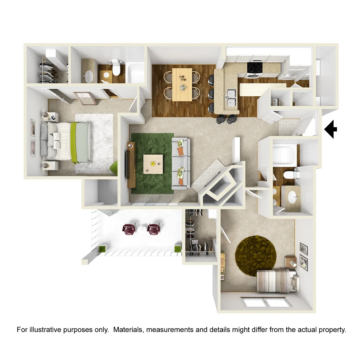 Floor plan B2
