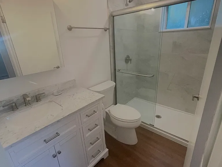 Newly renovated bathroom