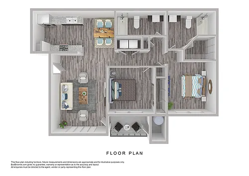 Floor plan B2U-80