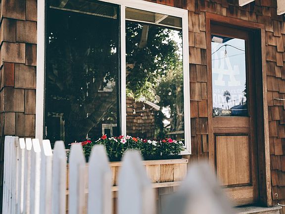 A welcoming entrance