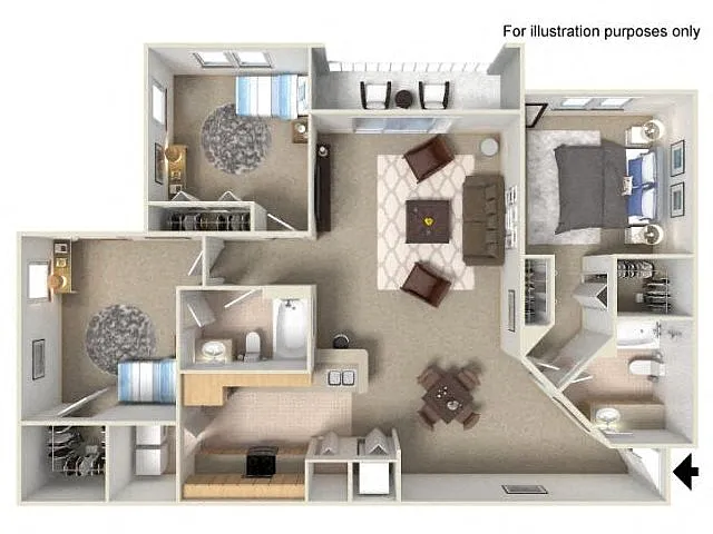 Floor plan Bonaire