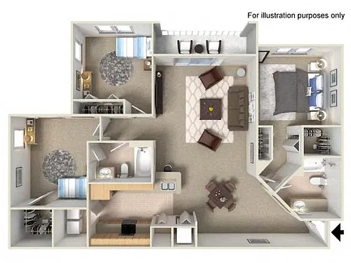 Floor plan Bonaire