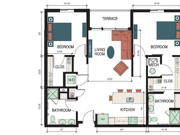 SIX_2D Floor Plans - Dimensions - Challenger SIX_2D Floor Plans - Dimensions - Challenger
