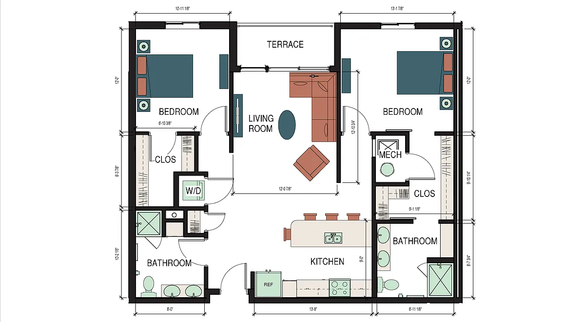 Floor plan Challenger