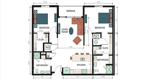 Floor plan Challenger