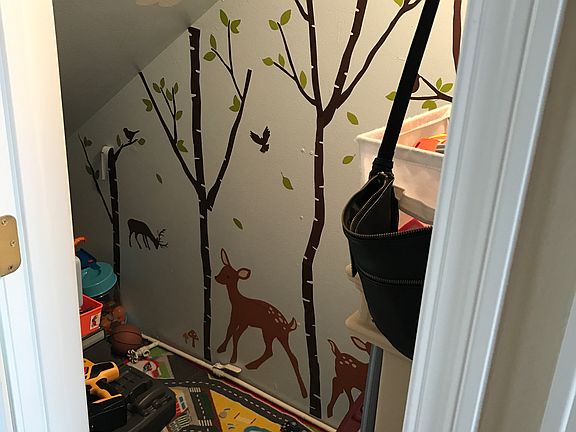 Under Stairs Playroom 