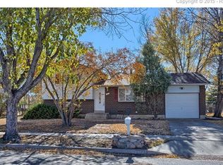 1318 Mears Dr, Colorado Springs, CO 80915