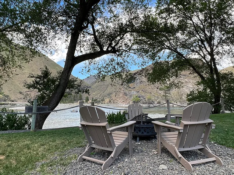 fire pit with a view
