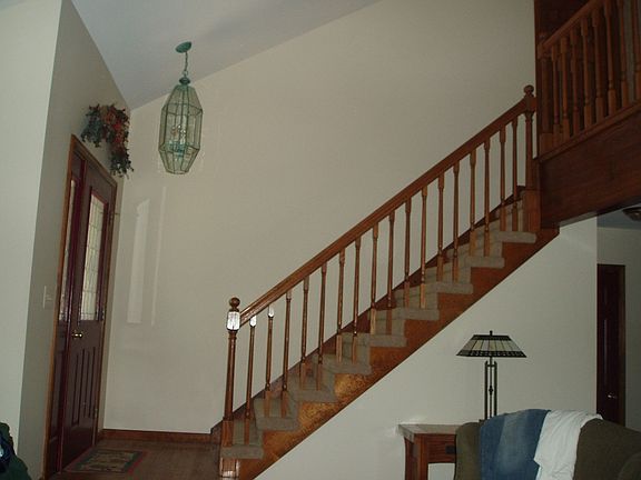 Oak staircase