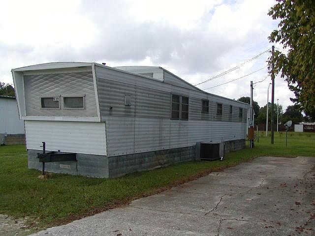 Exterior side view