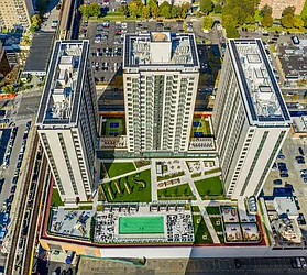 Sky Three Residences Club at 532 Neptune Avenue in Coney Island
