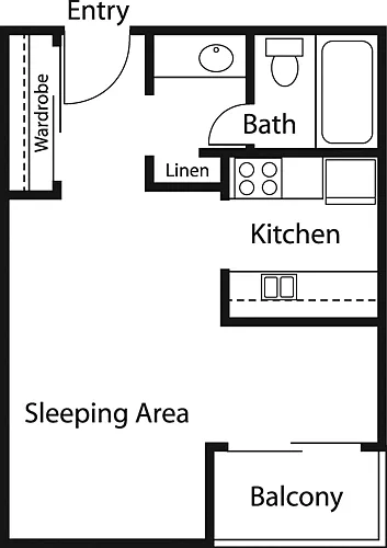 Floor plan SA