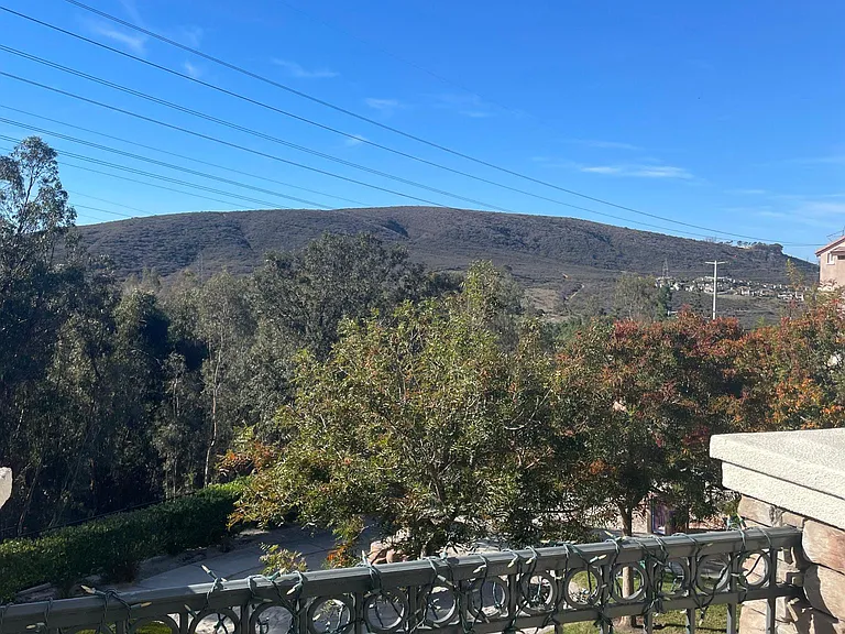View from middle level patio