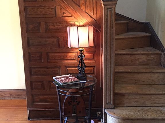 Leading up to stairs