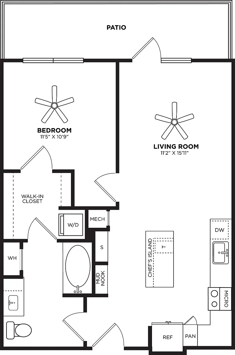 Floor plan A13