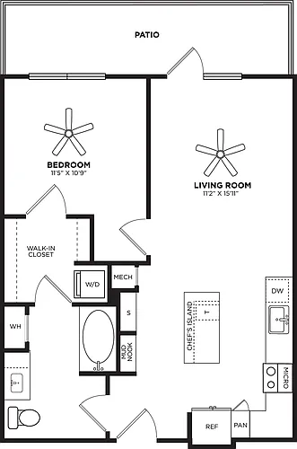Floor plan A13