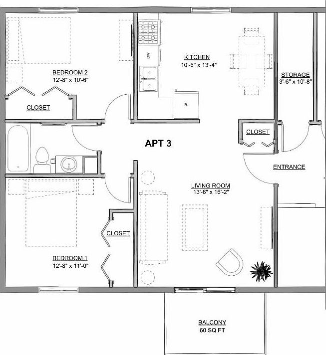 Apartment Floor Plan