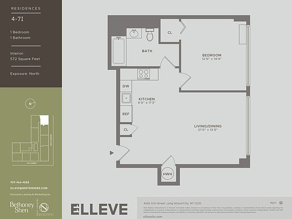2nd image of 46-06 11th St #5I