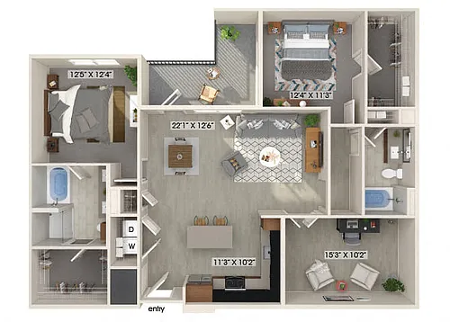 Floor plan B5D