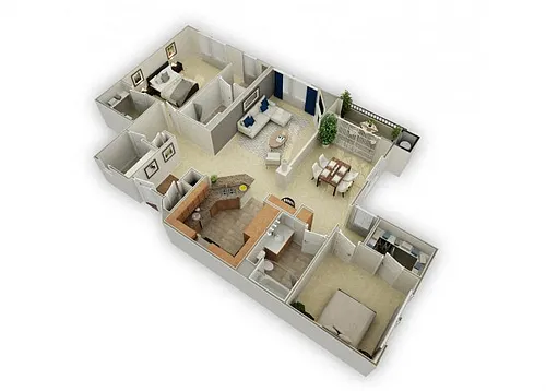 Floor plan G8 - 3rd floor