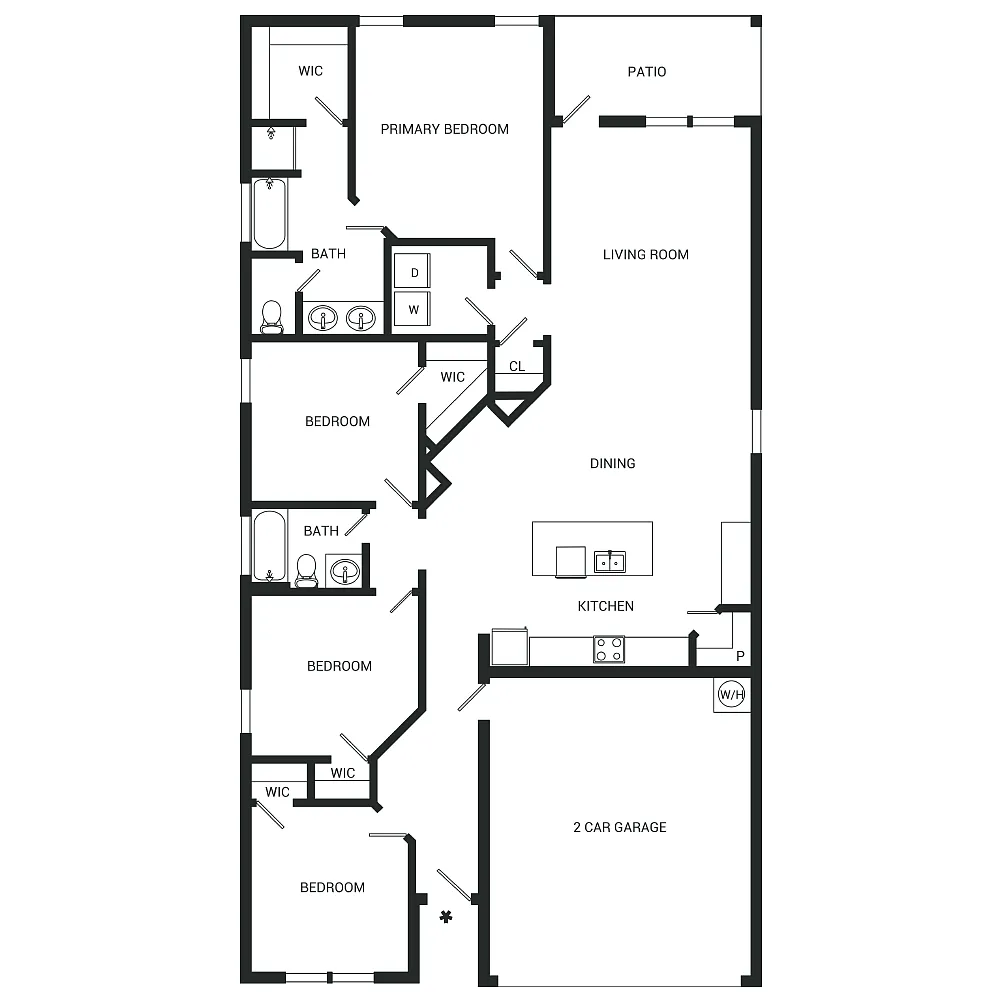 Floor plan Bowen